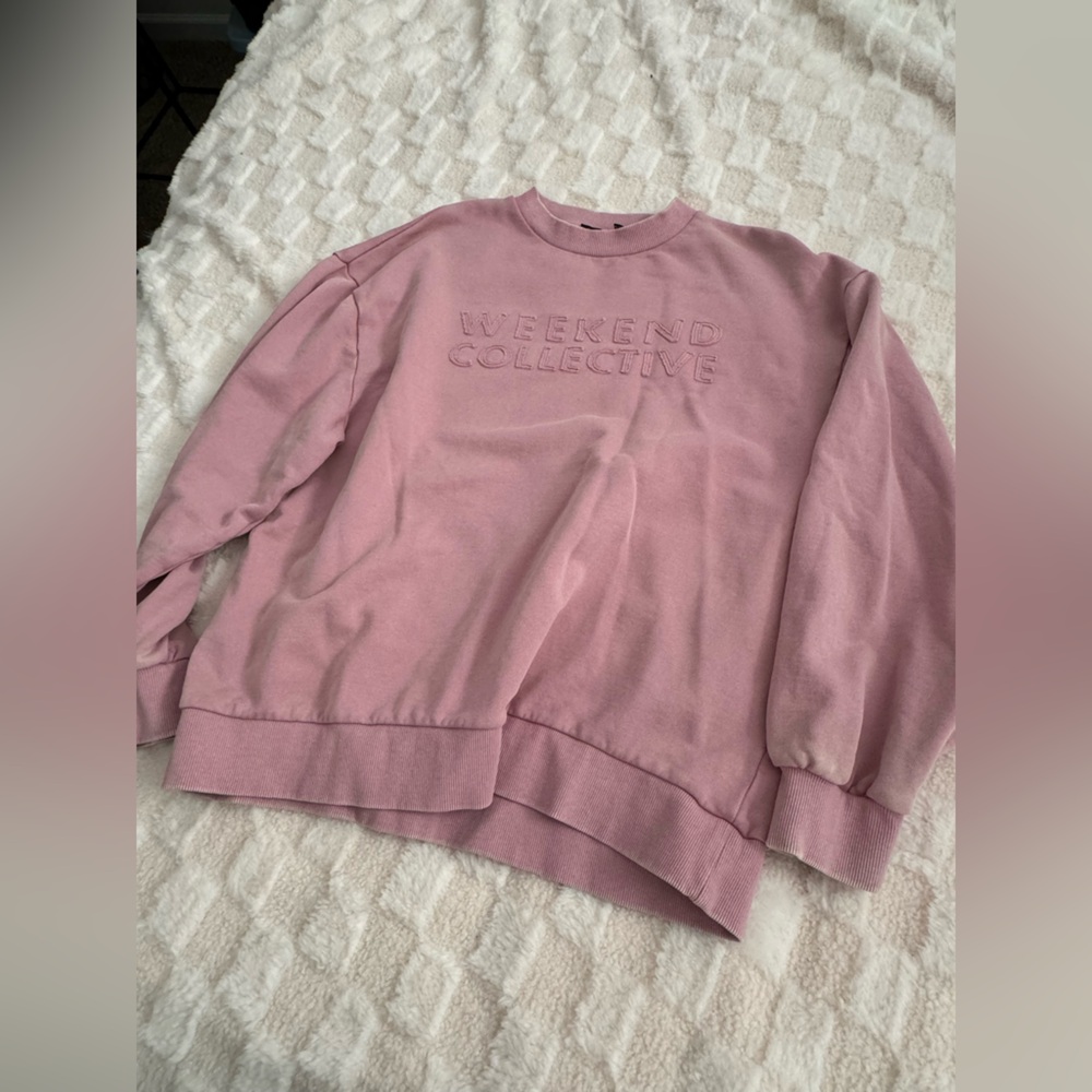 ASOS Weekend Collective oversized sweatshirt. Like new. XS